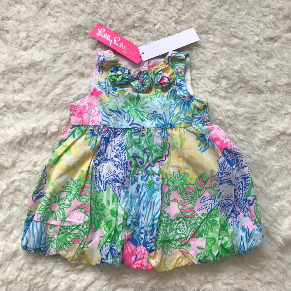 Lilly Pulitzer Baby Britta Bubble Dress